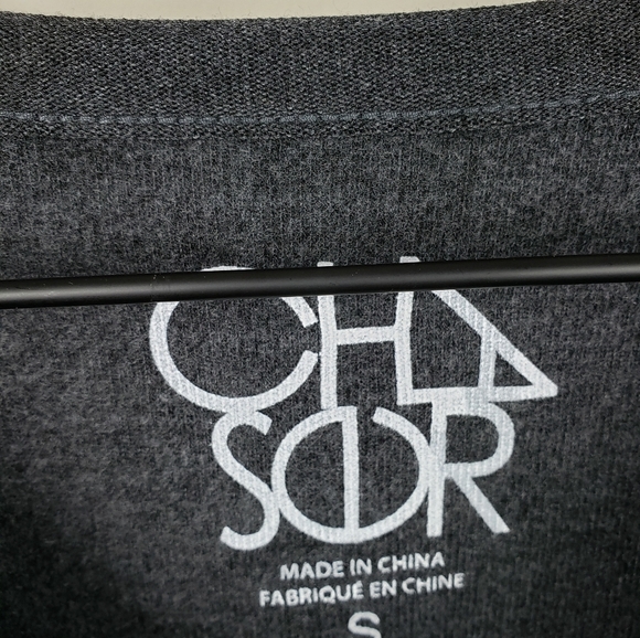 Chaser Lighting Bolt Rainbow Pullover Sweater Sweatshirt Grey Rainbow Sz Small - Picture 4 of 6